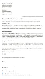 Baja de crédito al consumo
