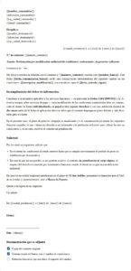 Modificación unilateral de contrato