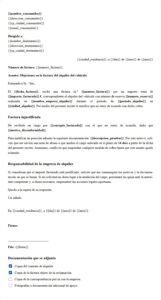 Reclamación a empresa de alquiler