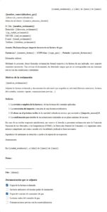 Reclamación factura de gas